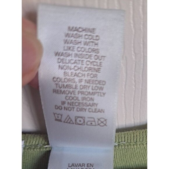 JH Collectibles 1X and 16W 3-Pc Green Embroidered Set Shirt/Tank(1X) Skirt(16W) - Picture 7 of 16